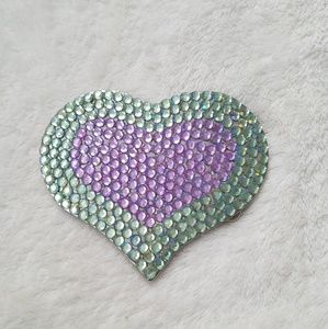 Heart belt buckle